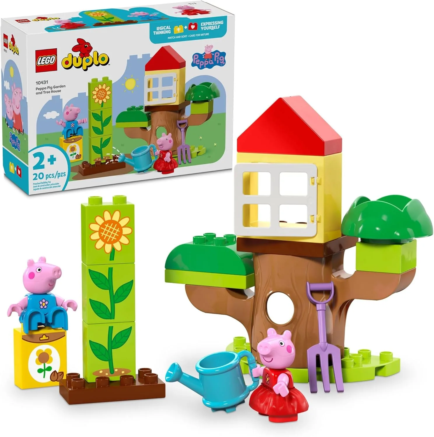  LEGO DUPLO Peppa Pig Garden and Tree House