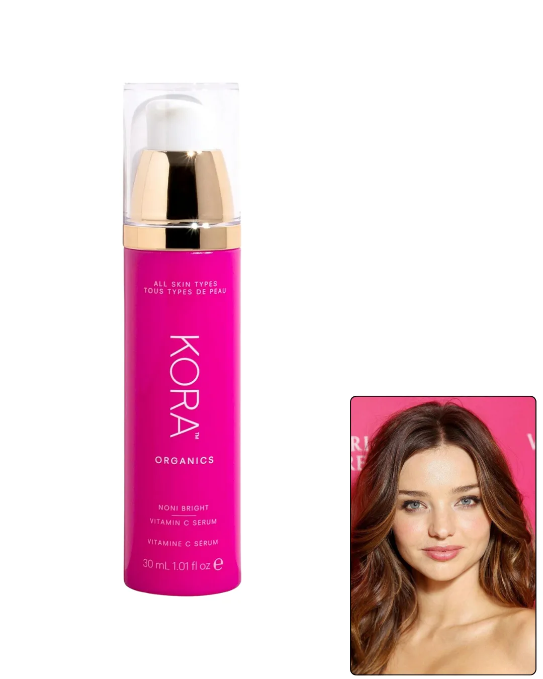 KORA Organics Noni Bright Vitamin C Serum