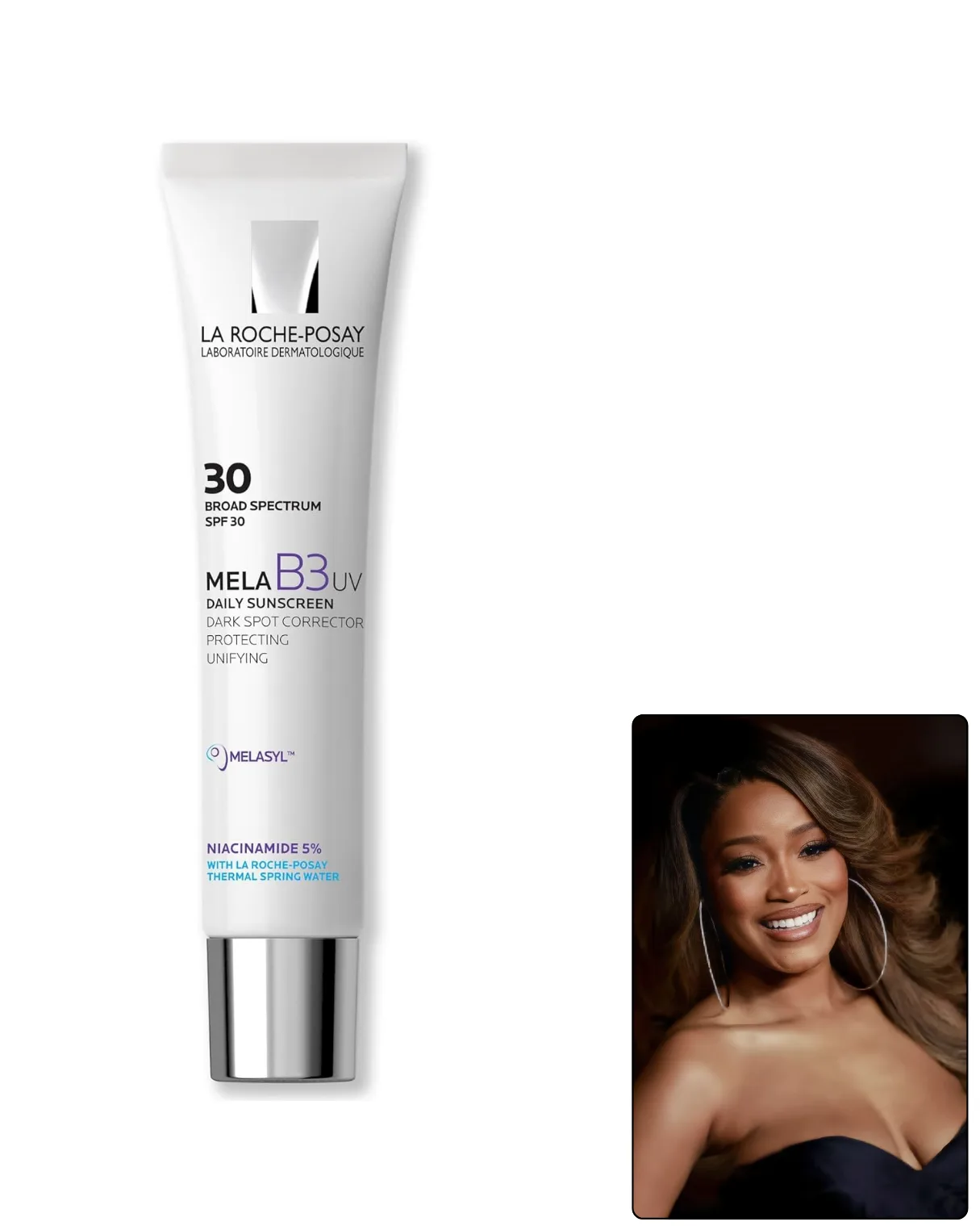 Keke Palmer – Mela B3 SPF Moisturizer