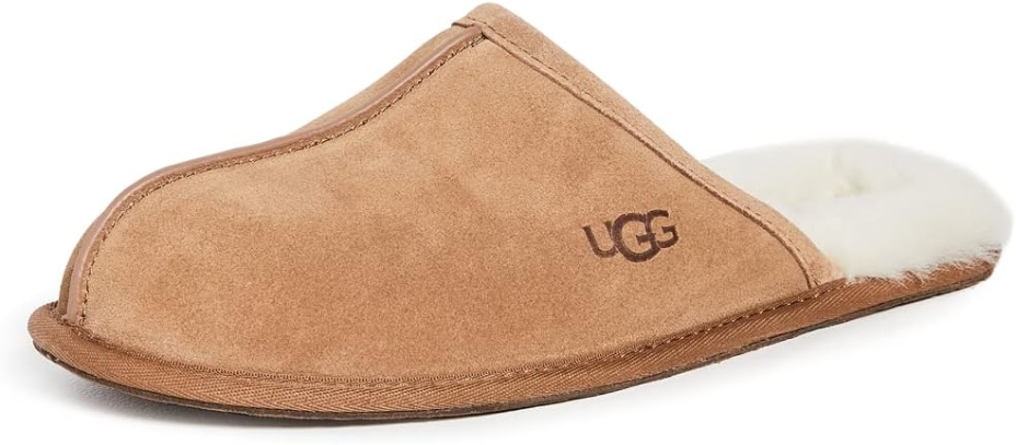 UGG Men's Scuff Slipper in Chestnut – Size 12