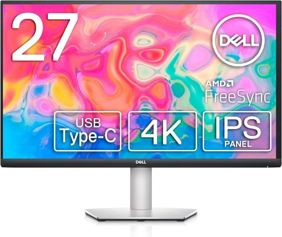  Dell S2722QC 27-inch 4K UHD