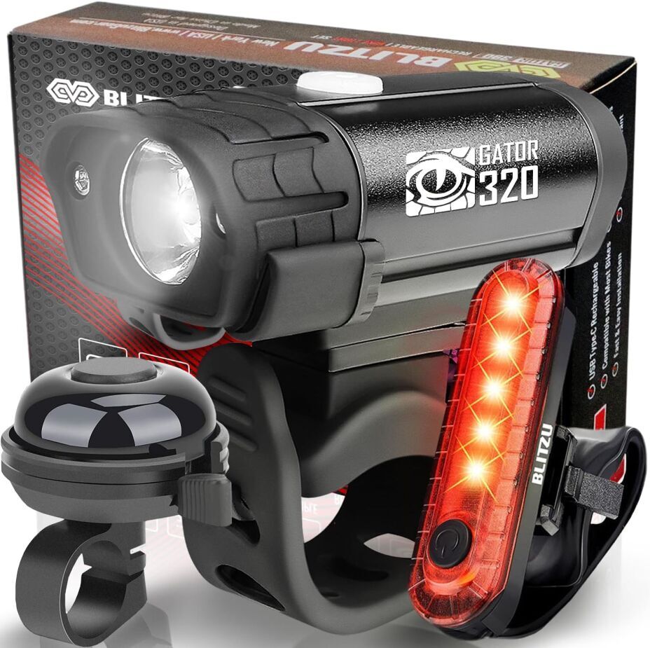 Blitzu LED Bike Light Set