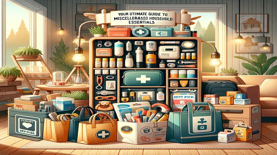 Miscellaneous Household Essentials | First Aid, Light Bulbs, Emergency Kits & More