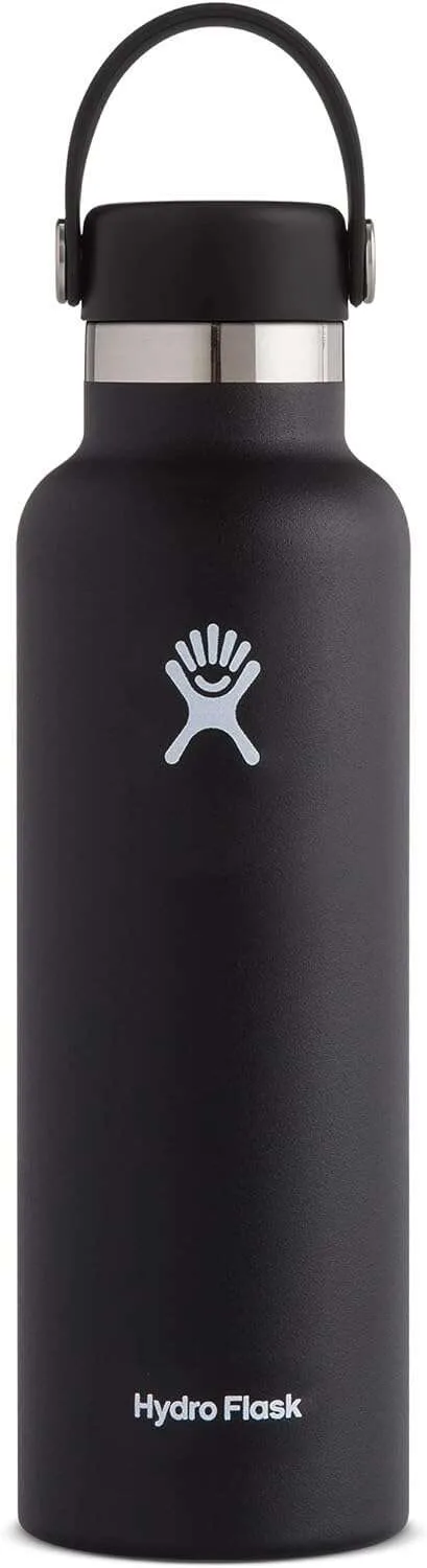 Hydro Flask Stainless Steel Water Bottle - Insulated, Flexible Cap