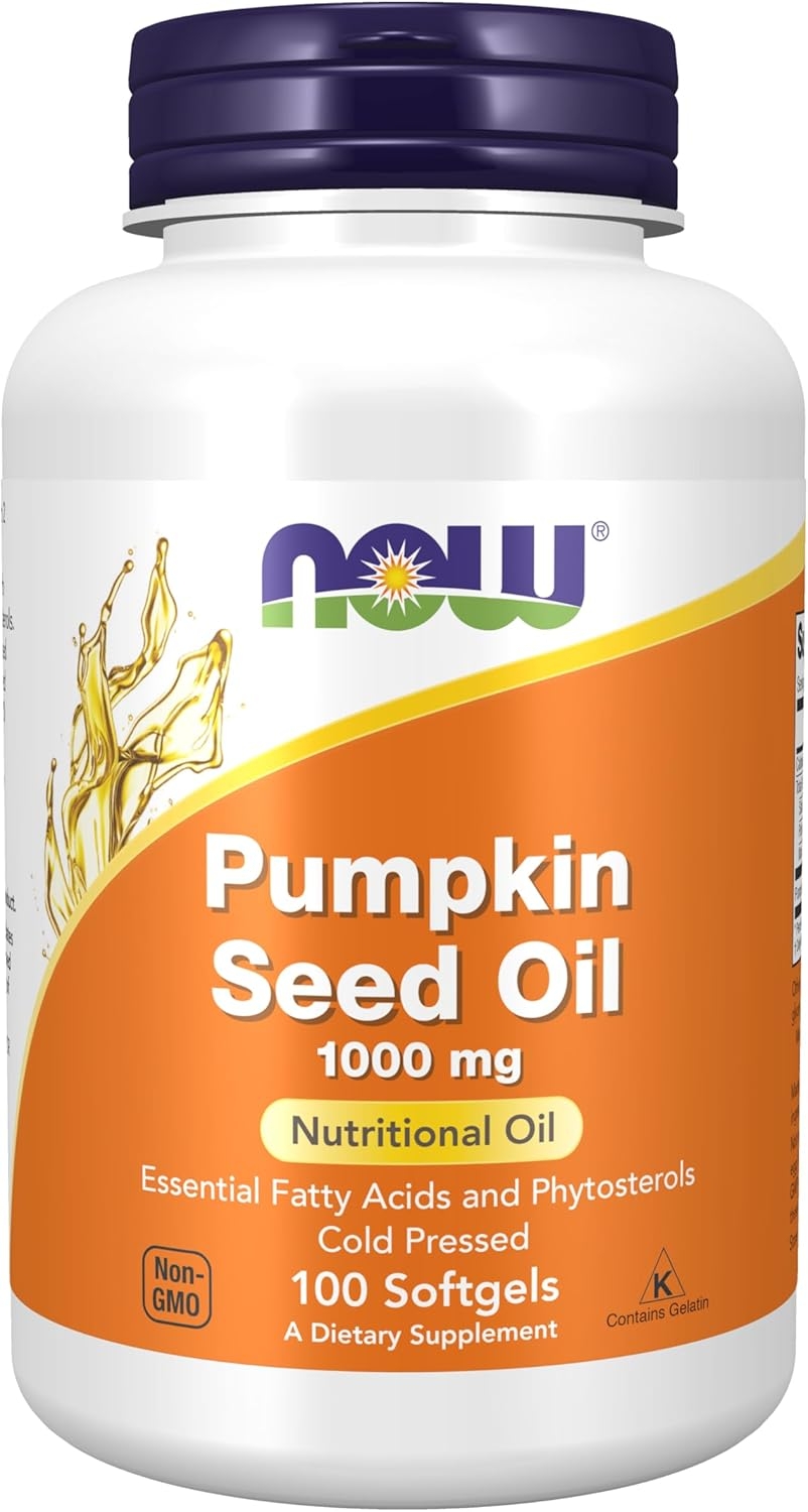 NOW Supplements — Pumpkin Seed Oil 1000 mg, softgels