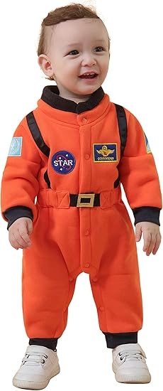 LXKIKMM Astronaut Space-Suit Romper