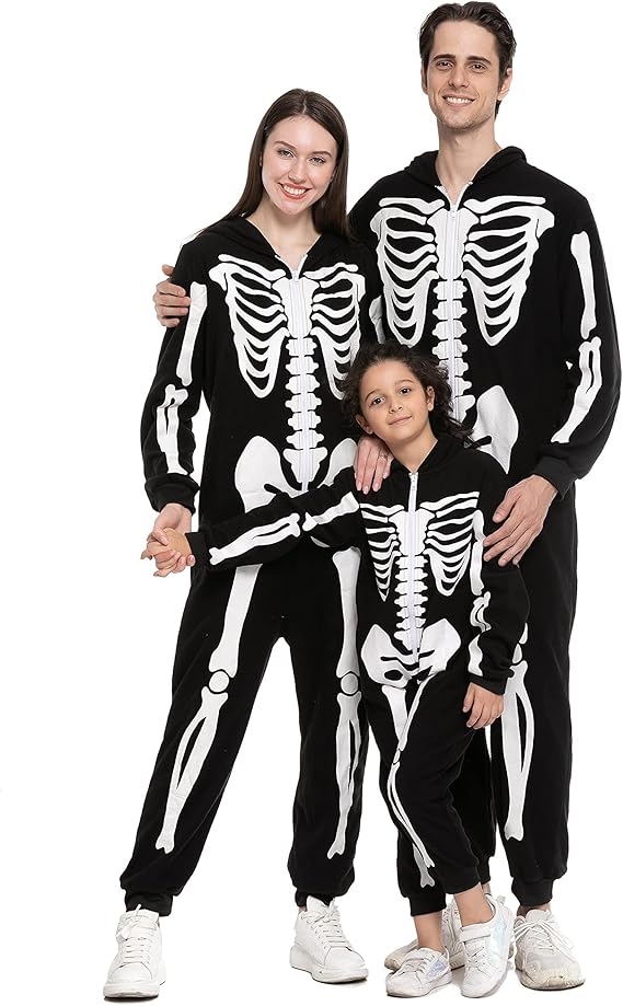 Spooktacular Creations Skeleton Matching Pajamas