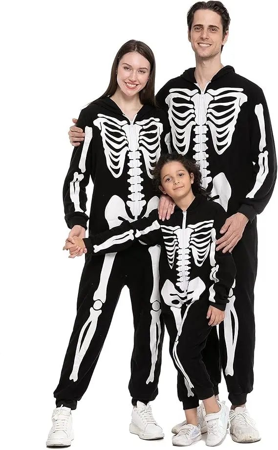 Spooktacular Creations Skeleton Matching Pajamas