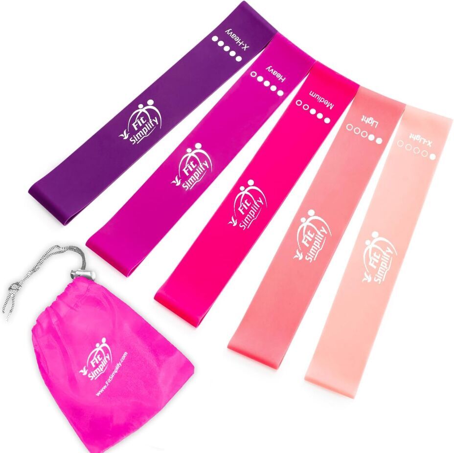 Fit Simplify Resistance Loop Exercise Bands Set