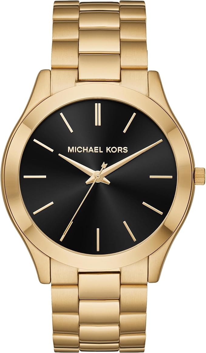 Michael Kors Oversized Slim Runway Stainless Steel Watch