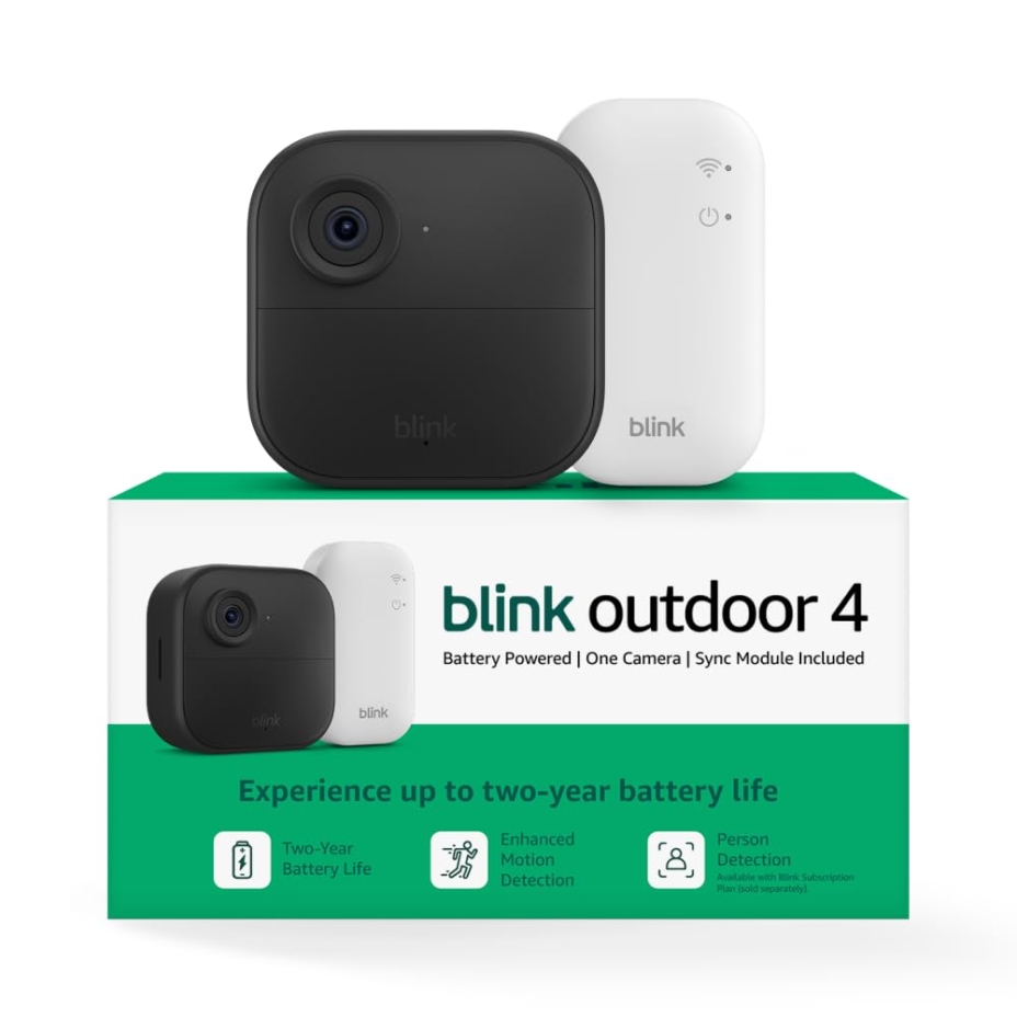 Blink Outdoor 4 – Wireless Smart Security Camera