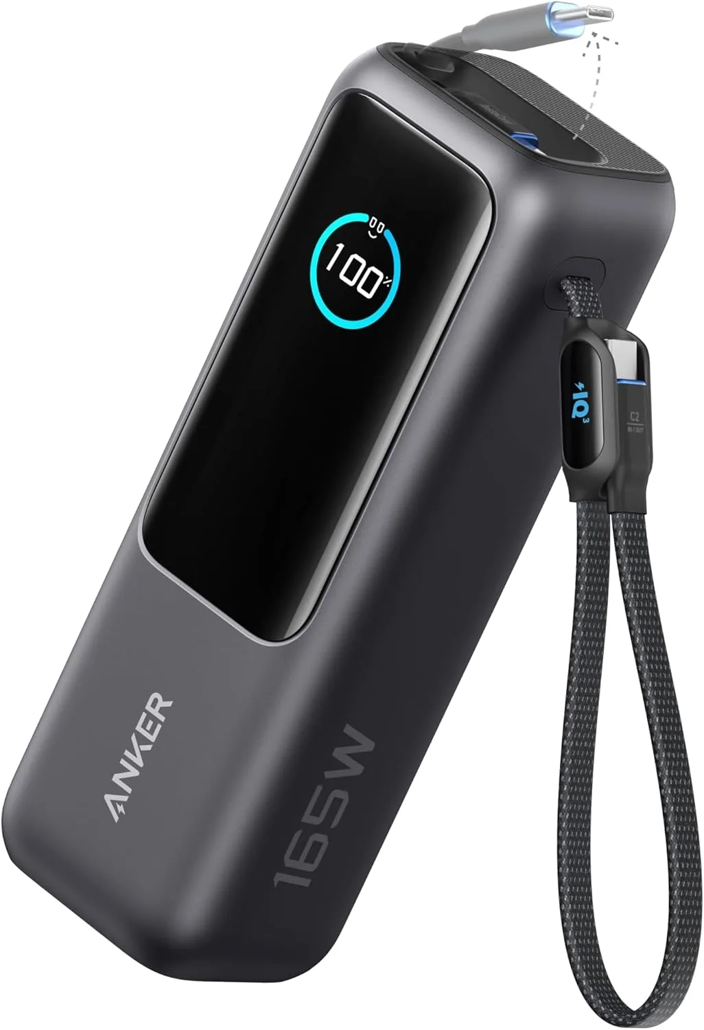 Anker 25,000mAh Laptop Power Bank with Triple 100W