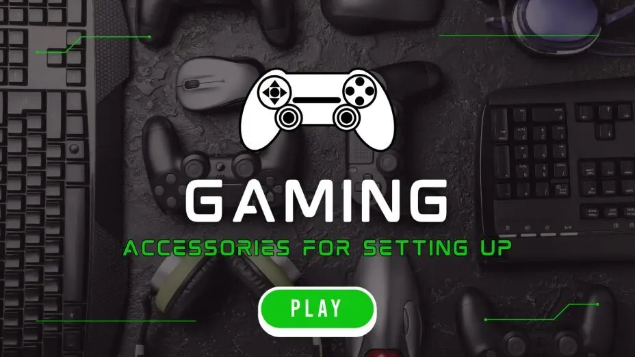 Accessories for a Professional Gaming Setup