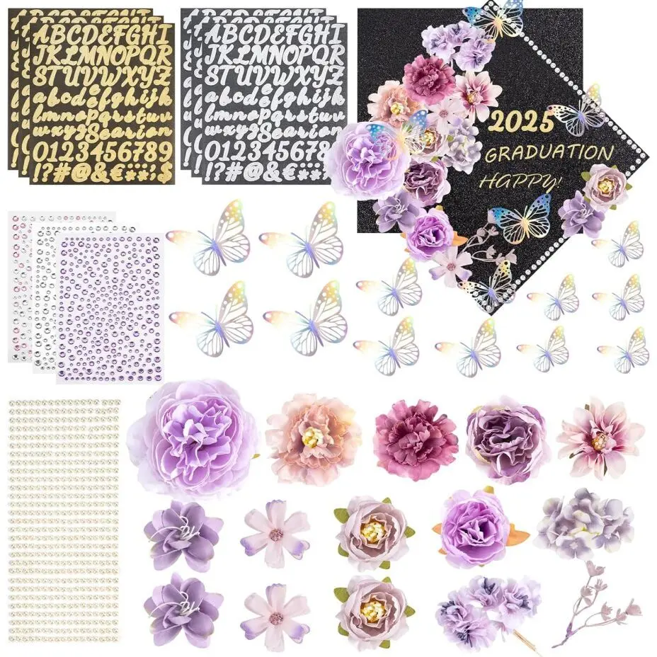 DIY Graduation Cap Decoration Kit by Brimstone & Clover