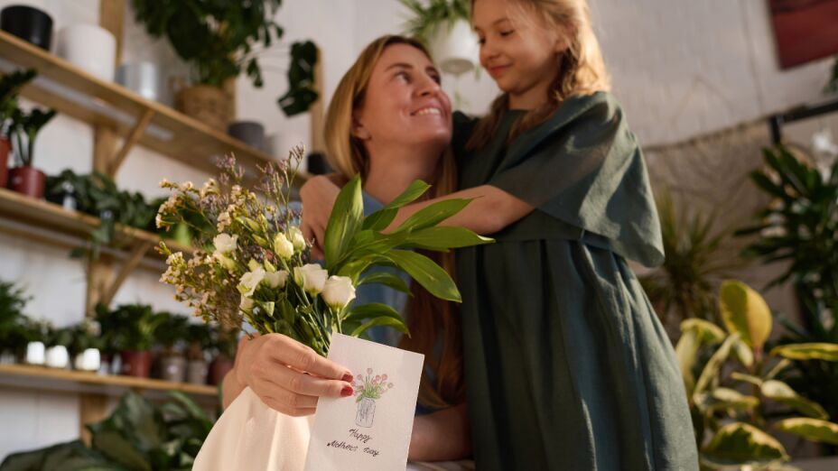 Heartfelt Mother's Day card with a touching message of appreciation