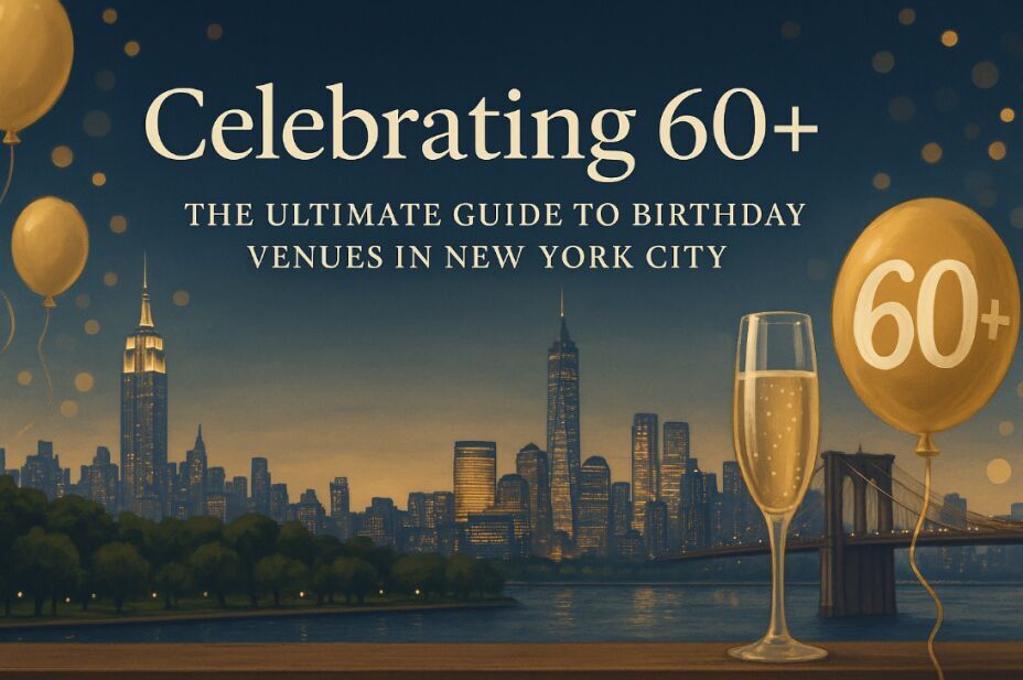 Celebrating 60+ : The Ultimate Guide to Birthday Venues in New York City