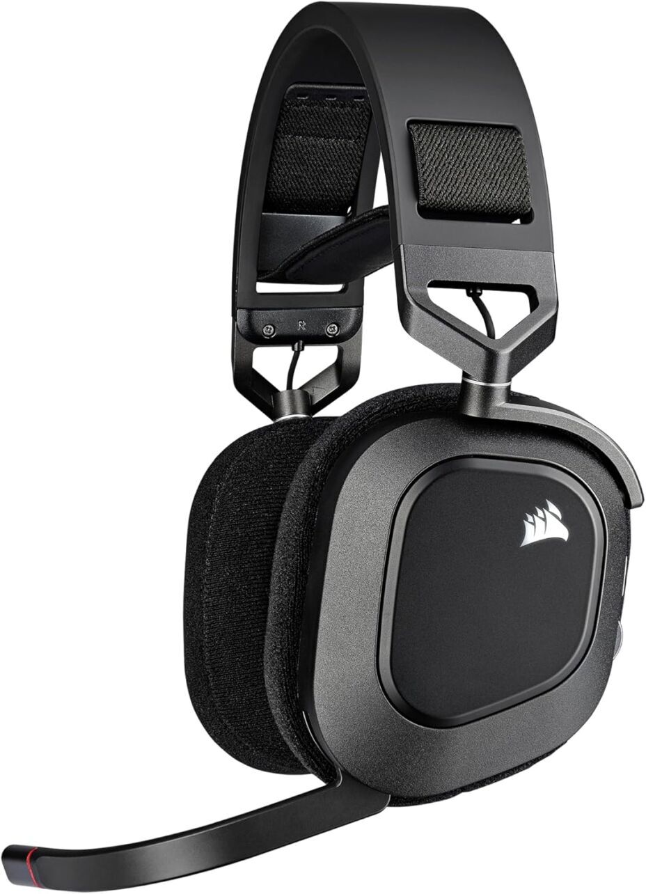 CORSAIR HS80 RGB Wireless Multiplatform Gaming Headset