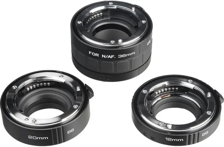 Kenko Auto Extension Tube Set DG (12mm, 20mm, 36mm)