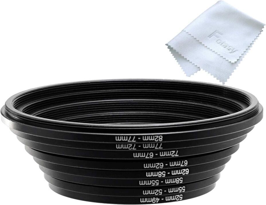 Fotasy Filter Step Down Ring Set