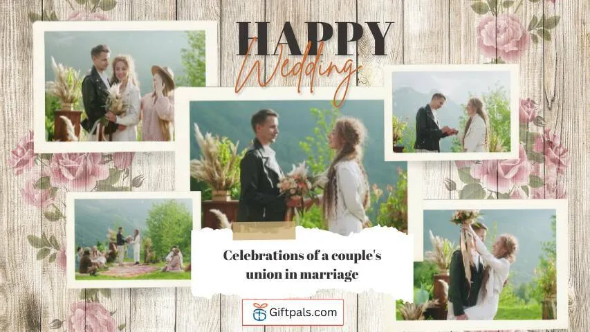 Weddings🎎: Celebrations of a couple's union in marriage🎊