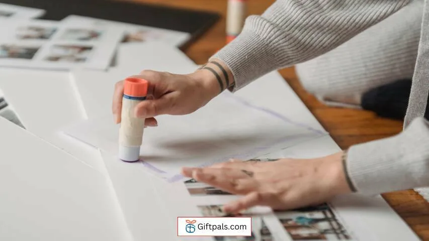 Crafting a Personalized Photo Album as a gift for mother's day