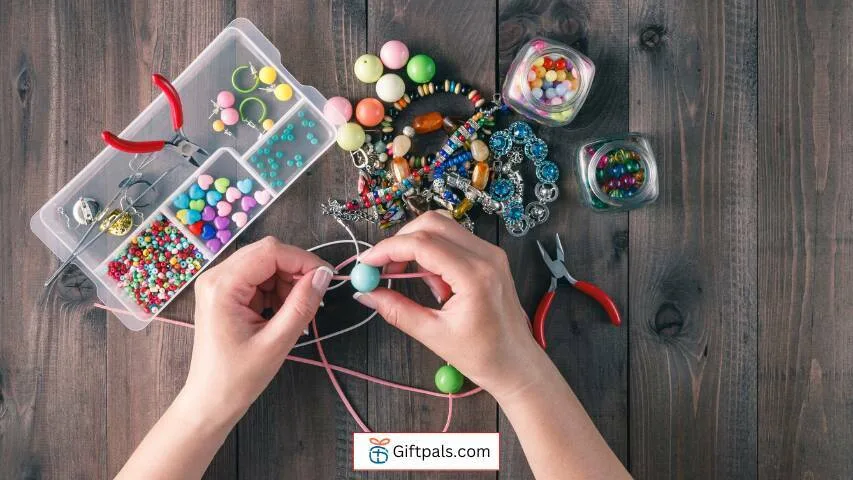 Crafting Handmade Jewelry with Lov for mother's daye