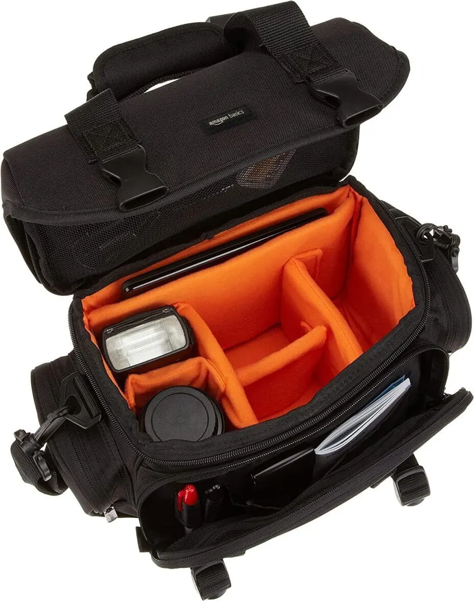 Amazon Basics Large DSLR Gadget Bag