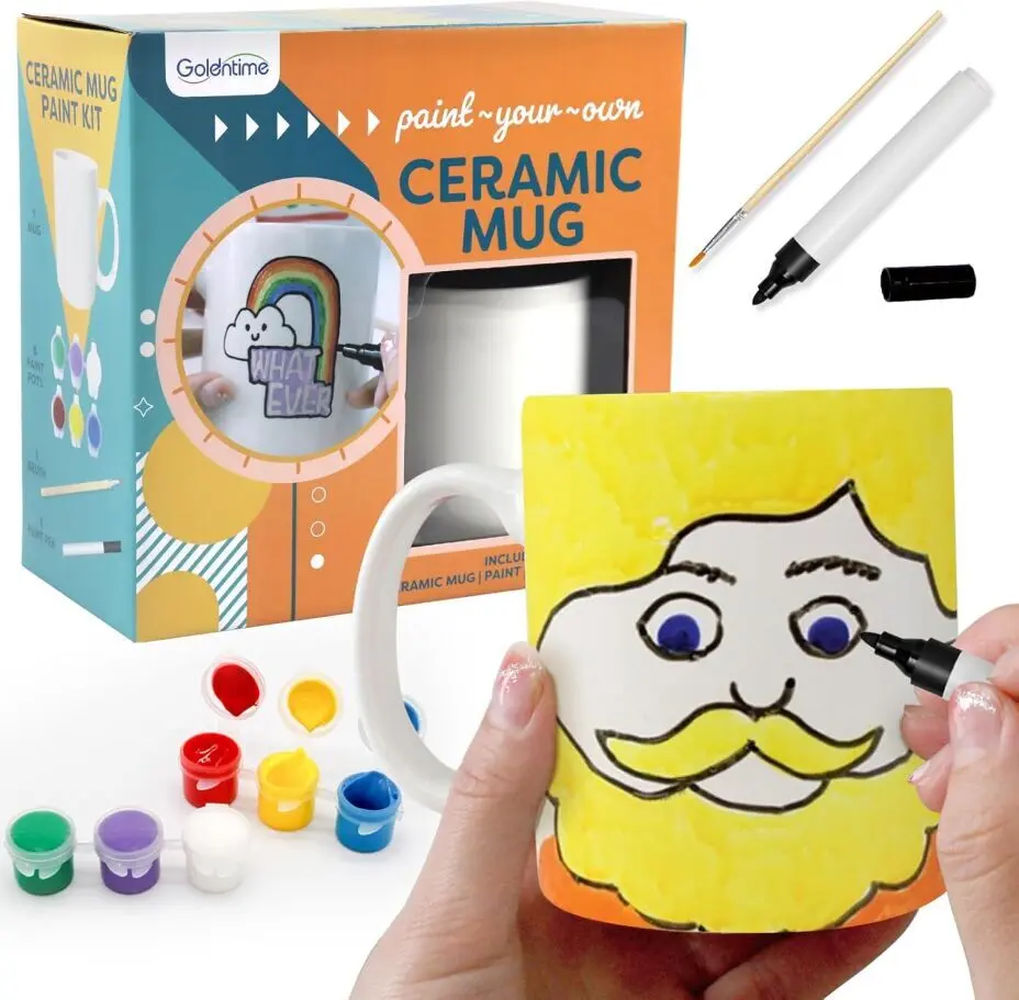 Paint-Your-Own Mug Kit – “Paint Your Own Mug Set”&nbsp;