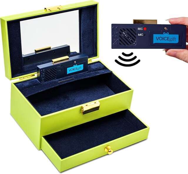 10. Handwritten Letter Keepsake or Voice Memory Box