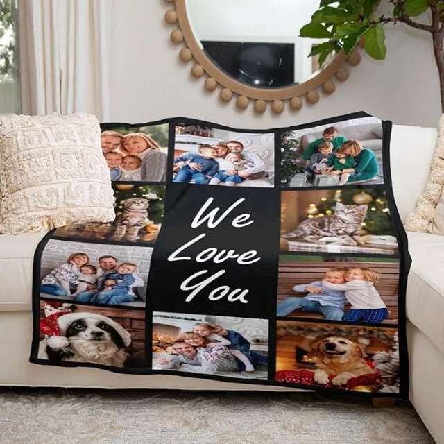 Custom Photo Blankets