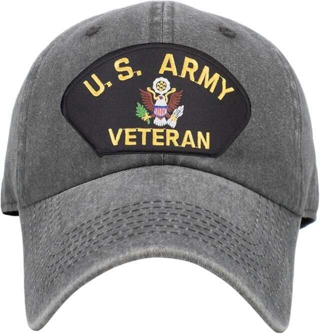 U.S. Army Veteran” Embroidered Cap