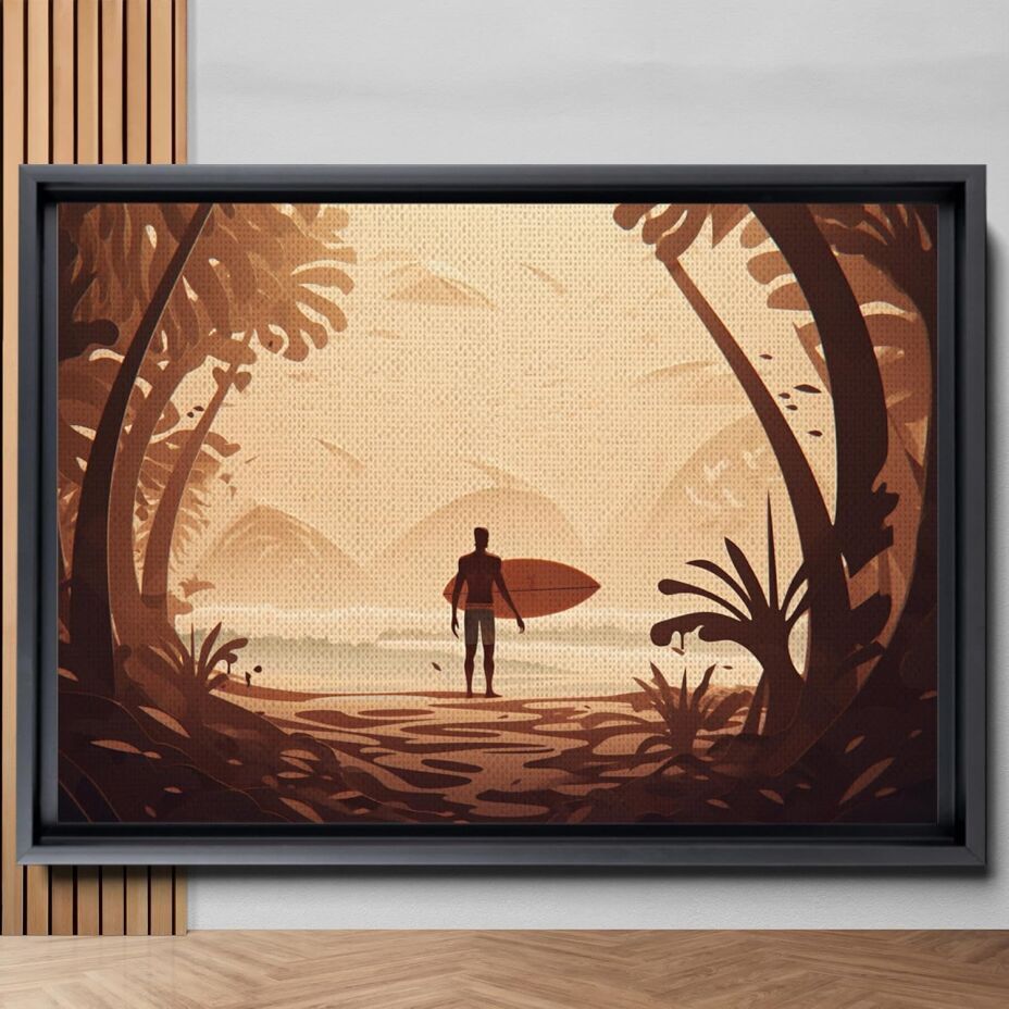 Surf-Inspired Art