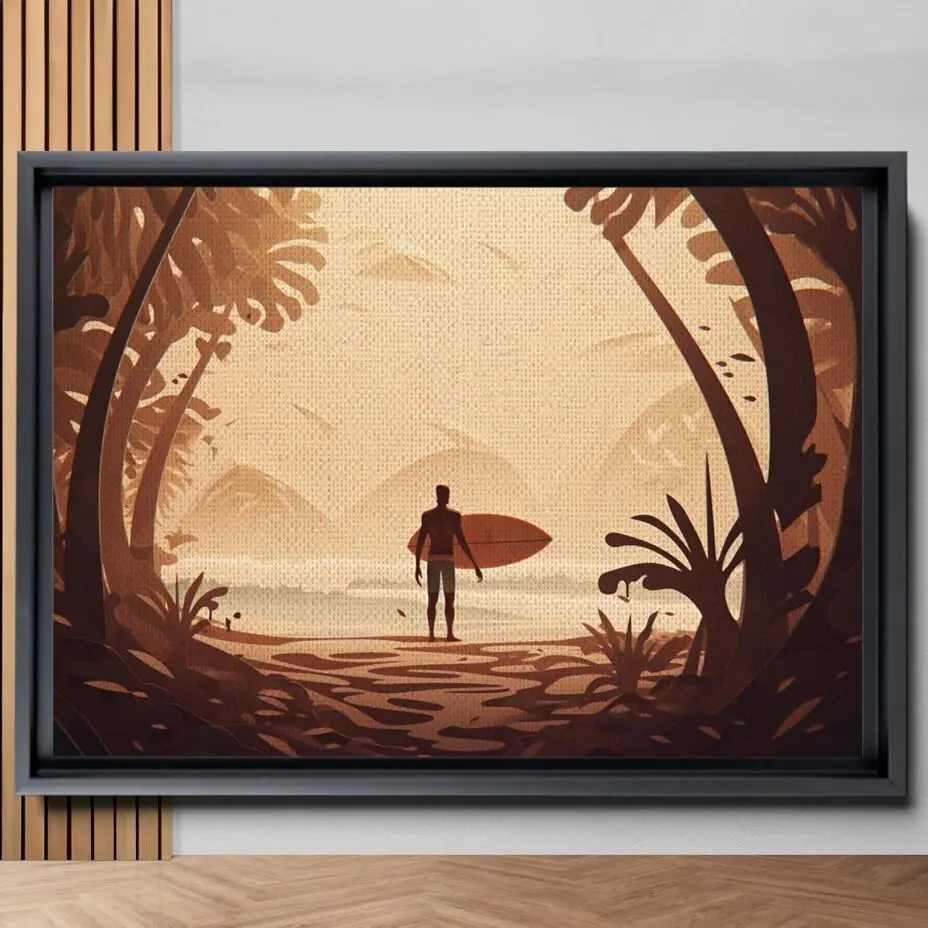 Surf-Inspired Art