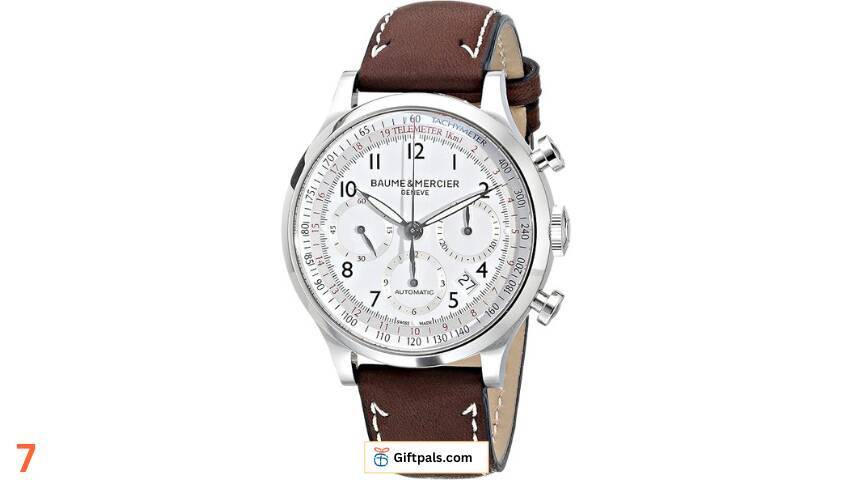 Baume & Mercier Men's Capeland 10000 Silver Chronograph Watch