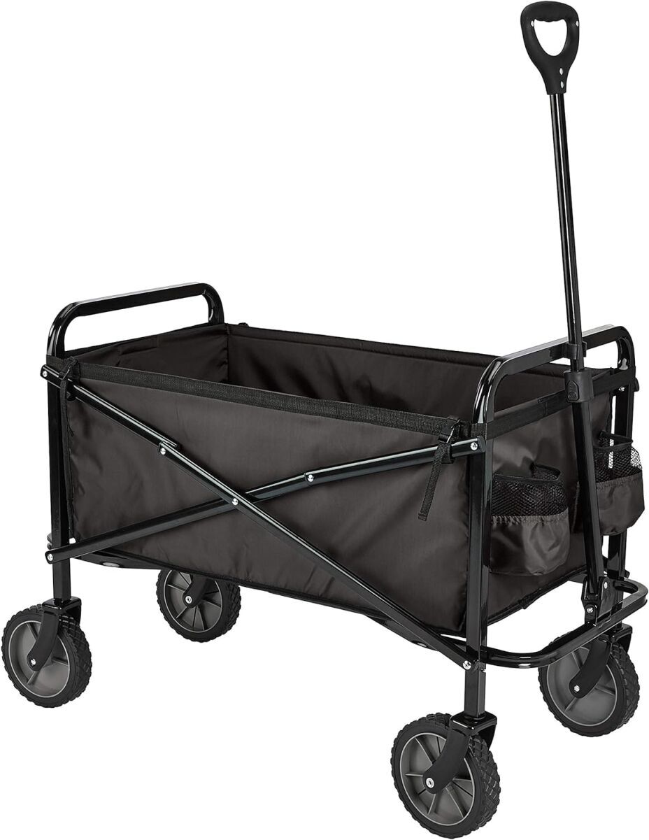 Amazon Basics Collapsible Heavy-Duty Utility Wagon