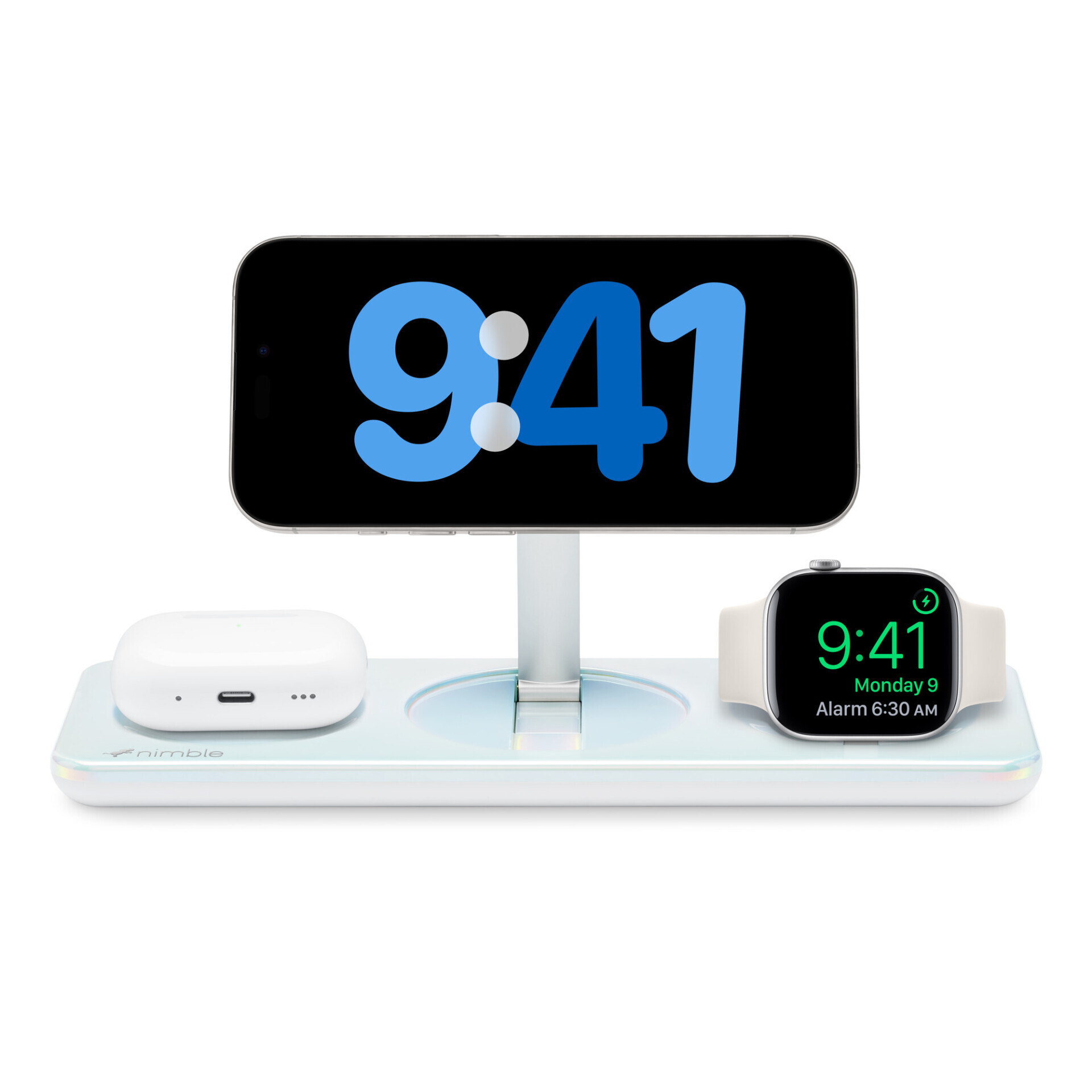 Nimble Podium 3-in-1 Wireless Charger