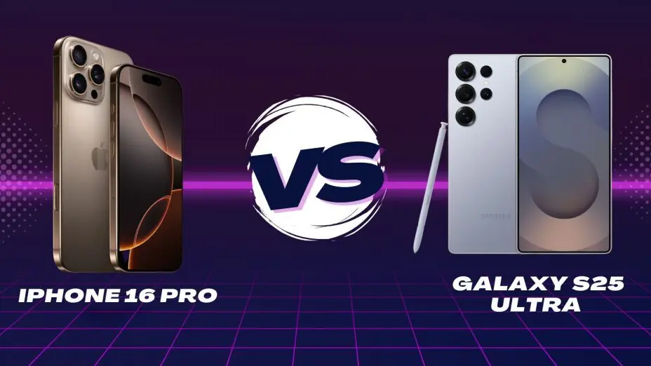 iPhone 16 pro max vs. Galaxy S25 Ultra
