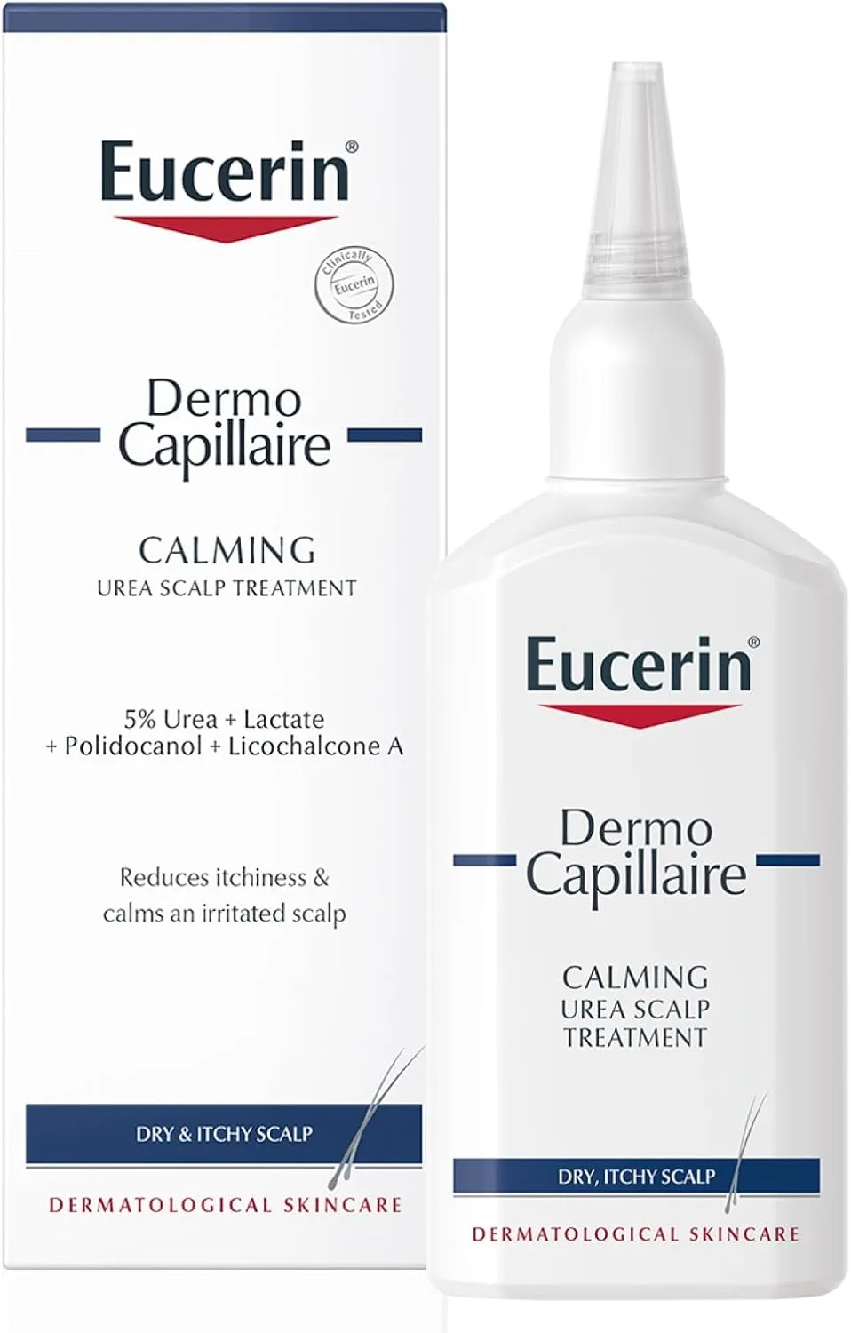 Eucerin DermoCapillaire Calming Urea Scalp Treatment (100 mL)