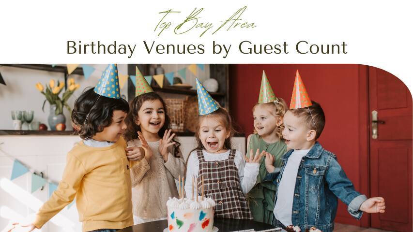 Top Bay Area Birthday Venues by Guest Count for Kids