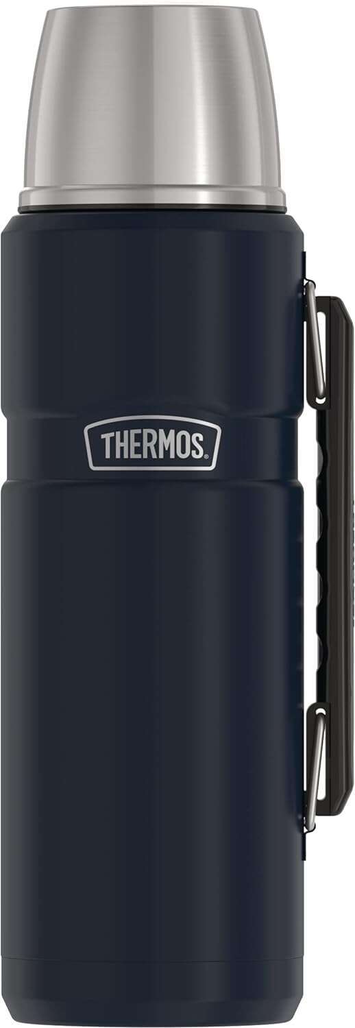 Travel Thermos Double‑Wall Bottle