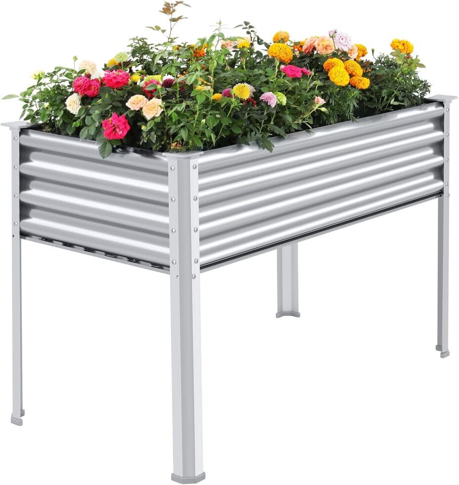 Galvanized Metal Planters