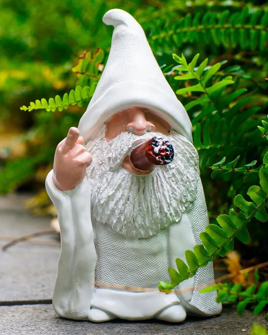 Hand-Painted Ceramic Garden Gnomes