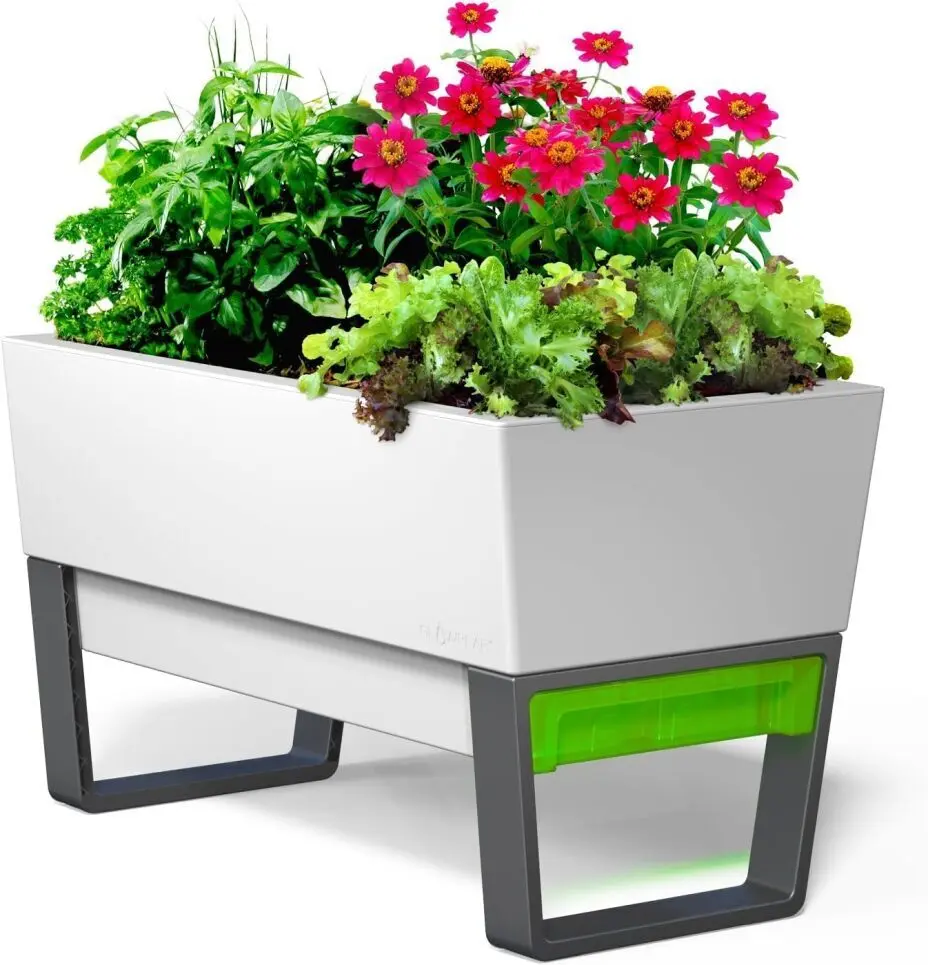 Glowpear Urban Garden Planter – Self Watering Planter Box Kit