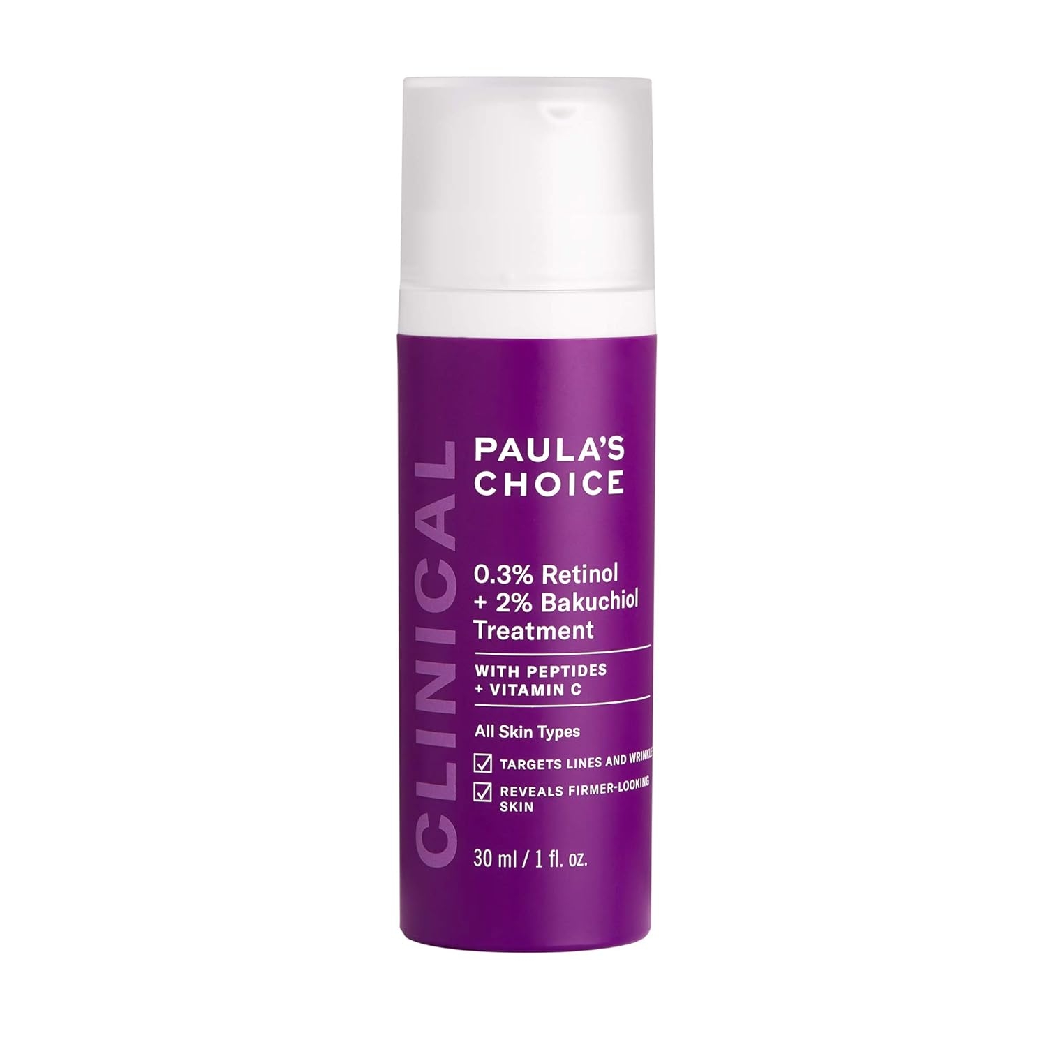 Paula's Choice CLINICAL 0.3% Retinol + 2% Bakuchiol Treatment