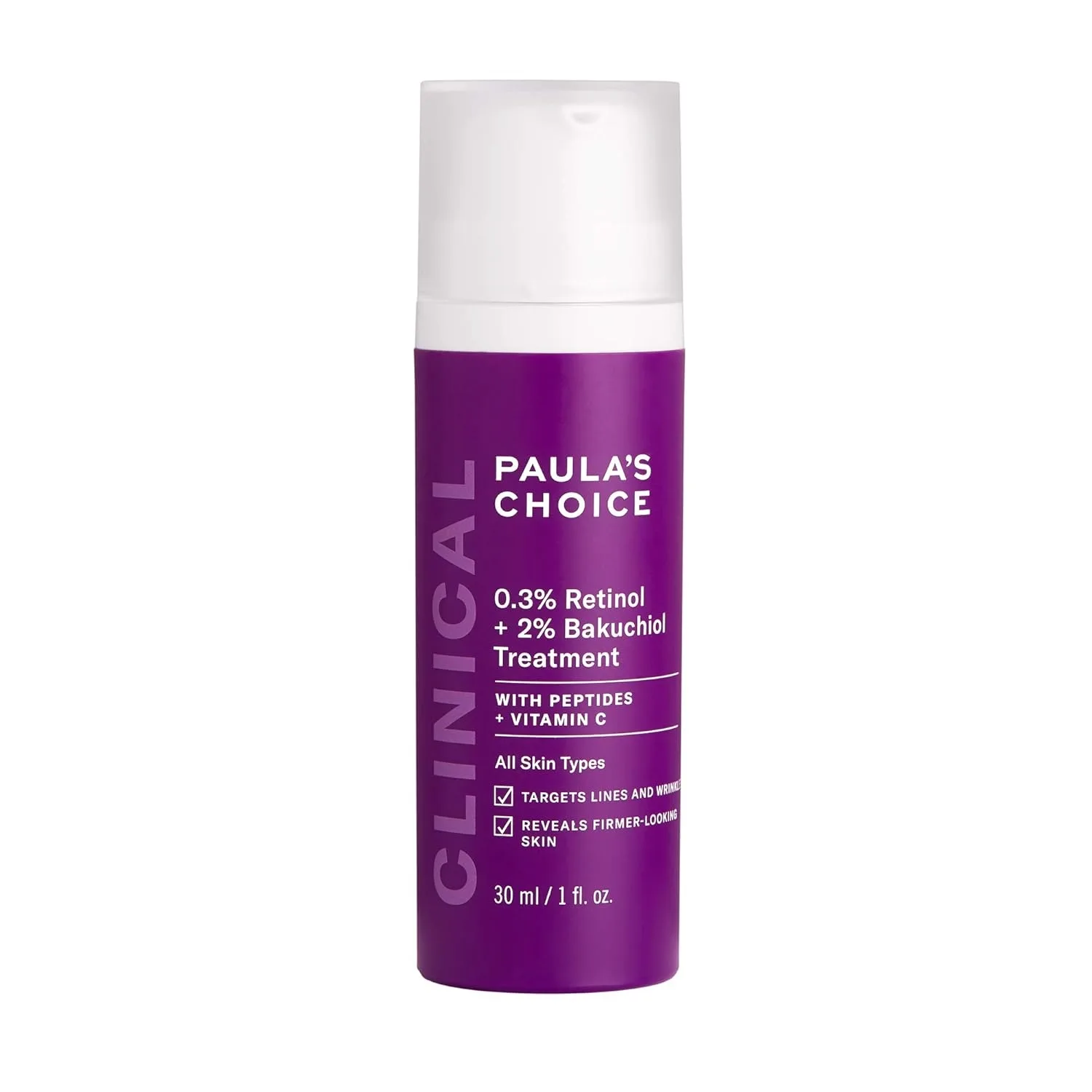 Paula's Choice CLINICAL 0.3% Retinol + 2% Bakuchiol Treatment