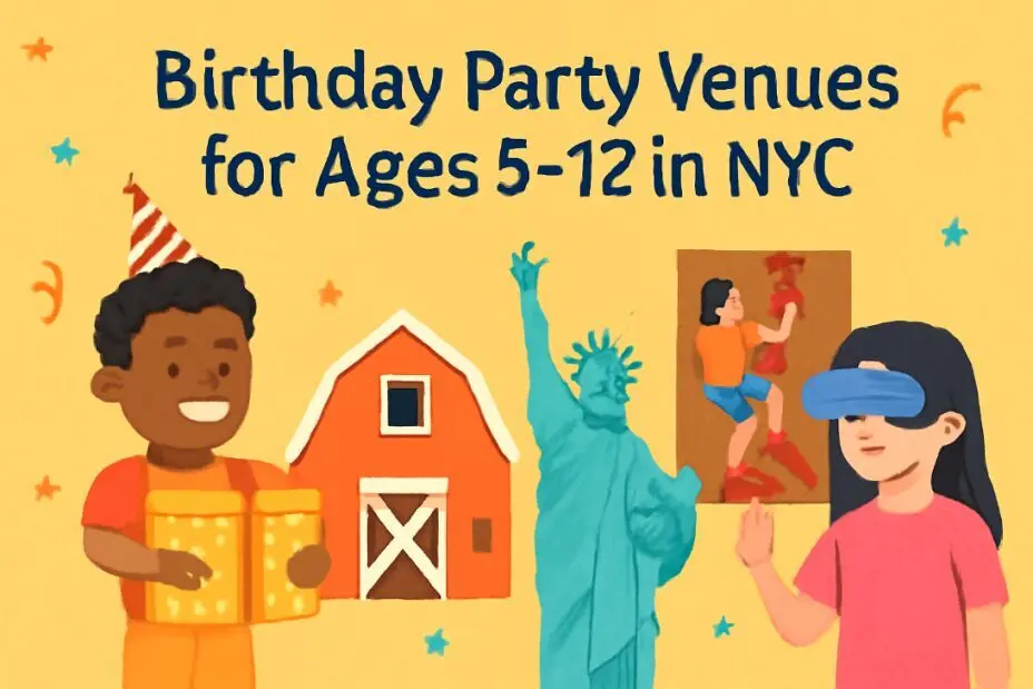 Birthday Party Venues for Ages 5–12 in NYC