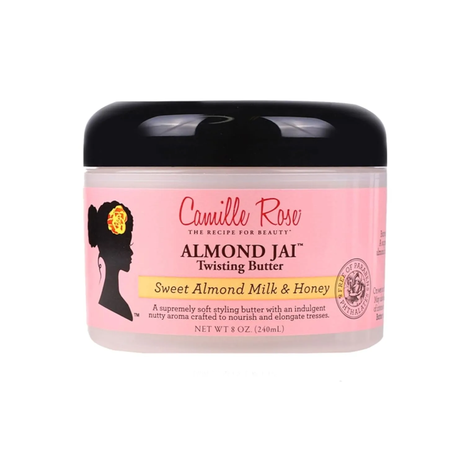 Camille Rose Almond Jai Twisting Hair Styling Butter (8 oz)