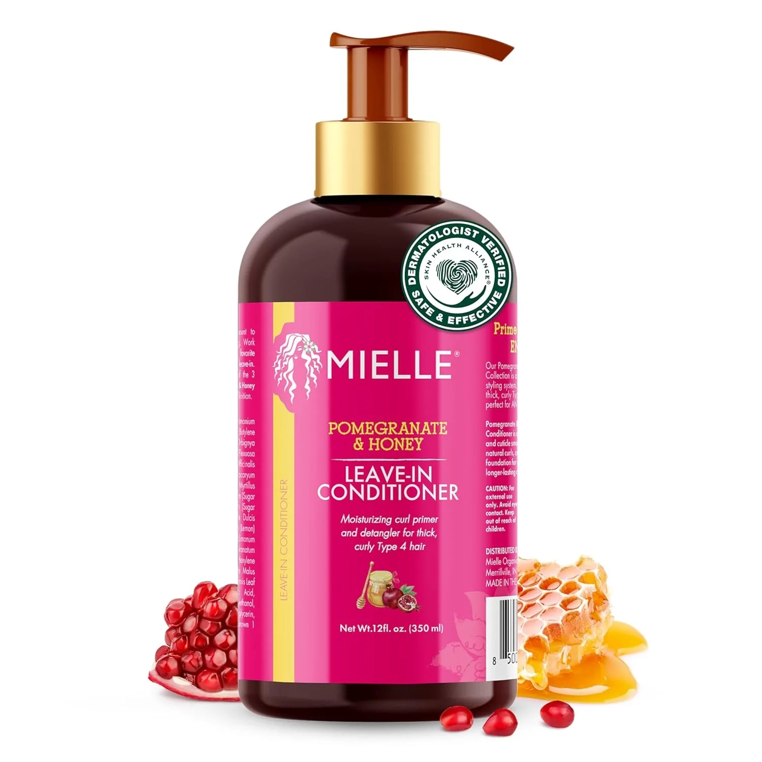 Mielle Organics Pomegranate & Honey Leave-In Conditioner (12 fl oz)