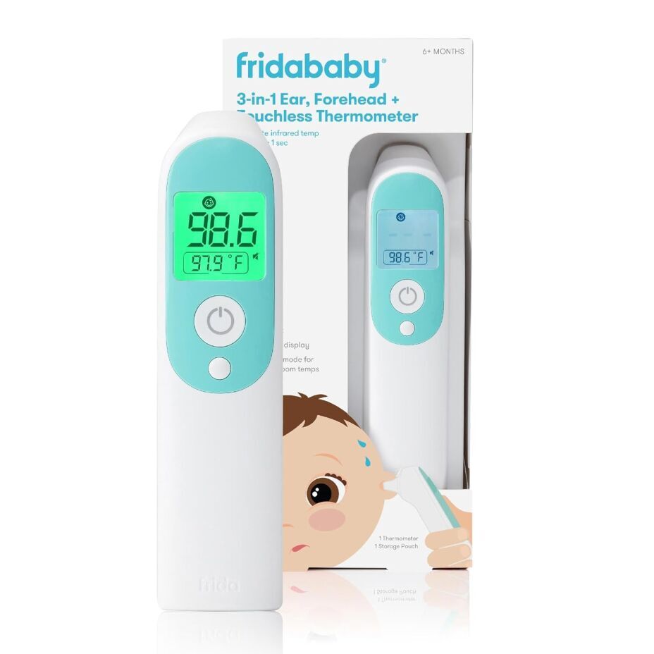Frida Baby Thermometer, 3-in-1 Infrared Thermometer