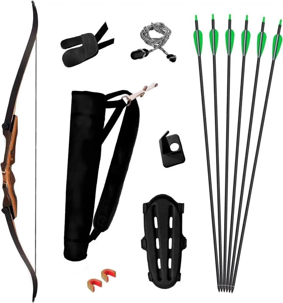 Samick Sage Takedown Recurve Bow and Arrow Set